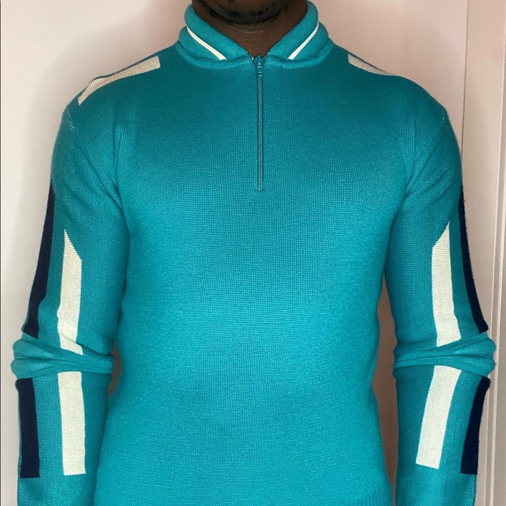 Vintage Ossi Skiwear Half Zip Sweater